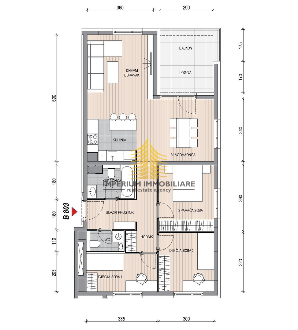 Stan, prodaja, Sesvete, 87 m2, štirisobno stanovanje