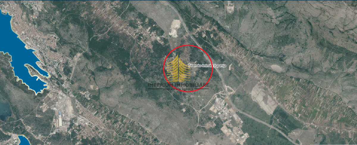 Zemljišče, prodaja, Šibenik-okolica, Dubrava pri Šibeniku, 2845 m2, zazidljivo