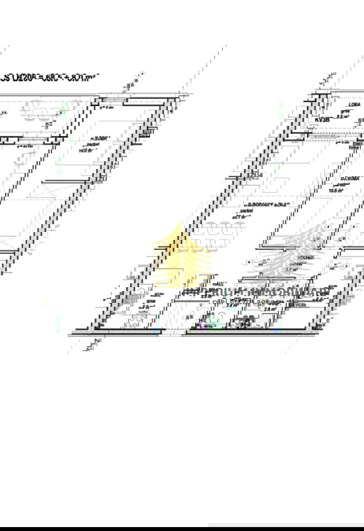 Stanovanje, prodaja, Čakovec, Jug, 60 m2, dvosobno