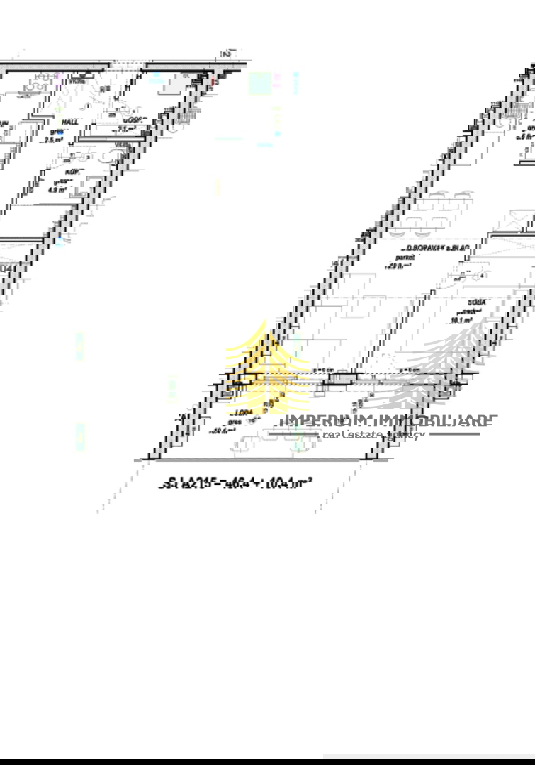 Stanovanje, prodaja, Čakovec, Jug, 60 m2, dvosobno