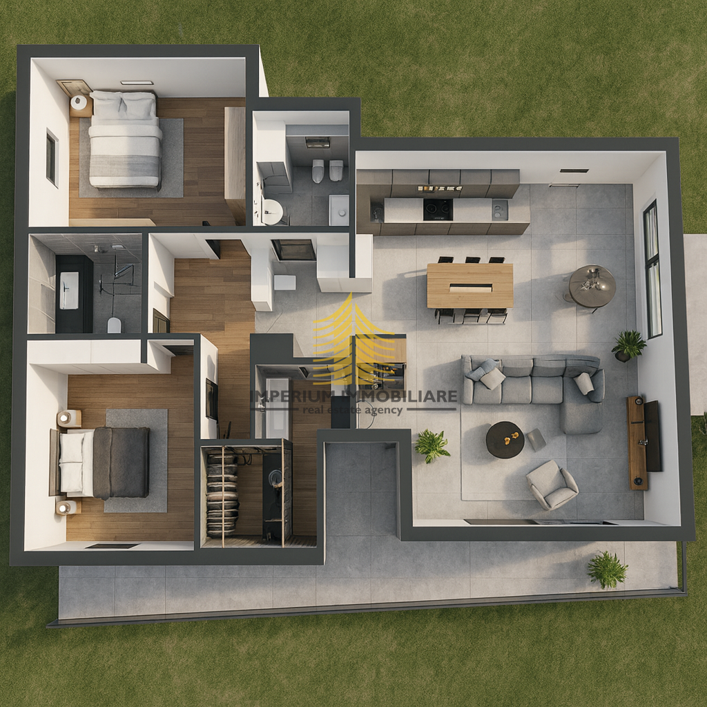 Stan, Prodaja, Trešnjevka - Jug, Jarun, 170 m2, 3,5-prostorsko stanovanje (3P+DB)