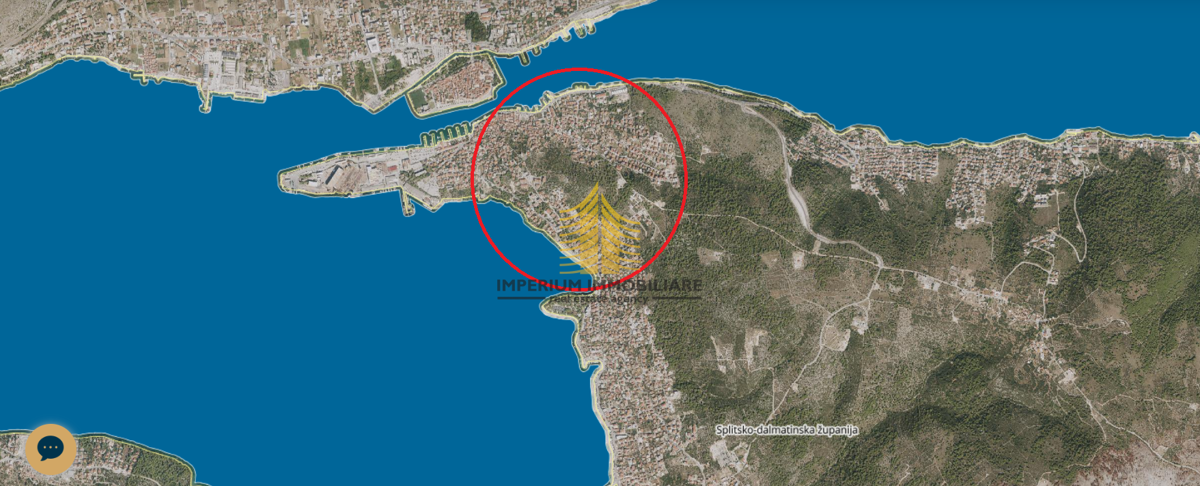 Zemljišče, prodaja, Trogir, 451 m2, zazidljivo