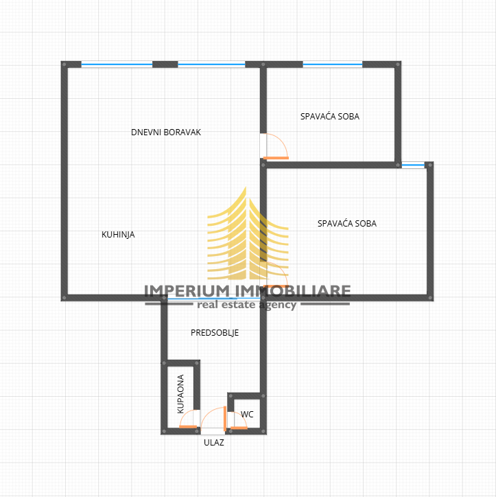 Stanovanje, prodaja, Trešnjevka - Sjever, Trešnjevka, 52 m2, 3-prostorsko