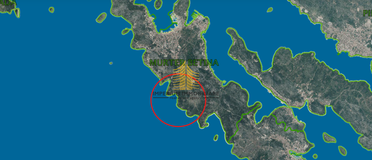 Zemljišče, prodaja, Murter, 1312 m2, gradbeno zemljišče