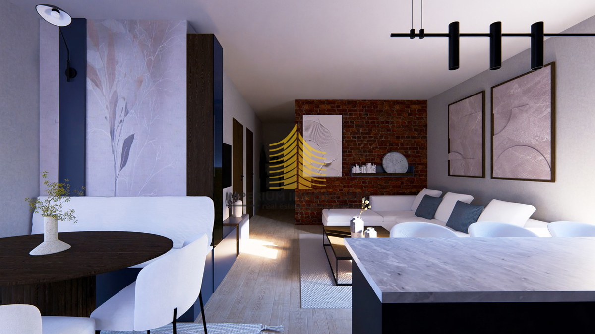 Stan, Prodaja, Zadar-okolica, Petrčane, 62,96 m2, 2,5-prostorsko (2P+DB)