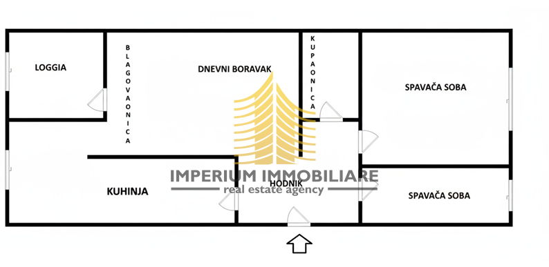 Stan, prodaja, Novi Zagreb - vzhod, Sloboština, 70 m2, 3-prostorski