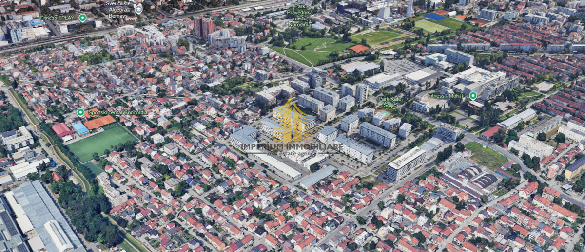 Stan, prodaja, Trešnjevka - Sever, Trešnjevka, 55 m2, 2-prostorski