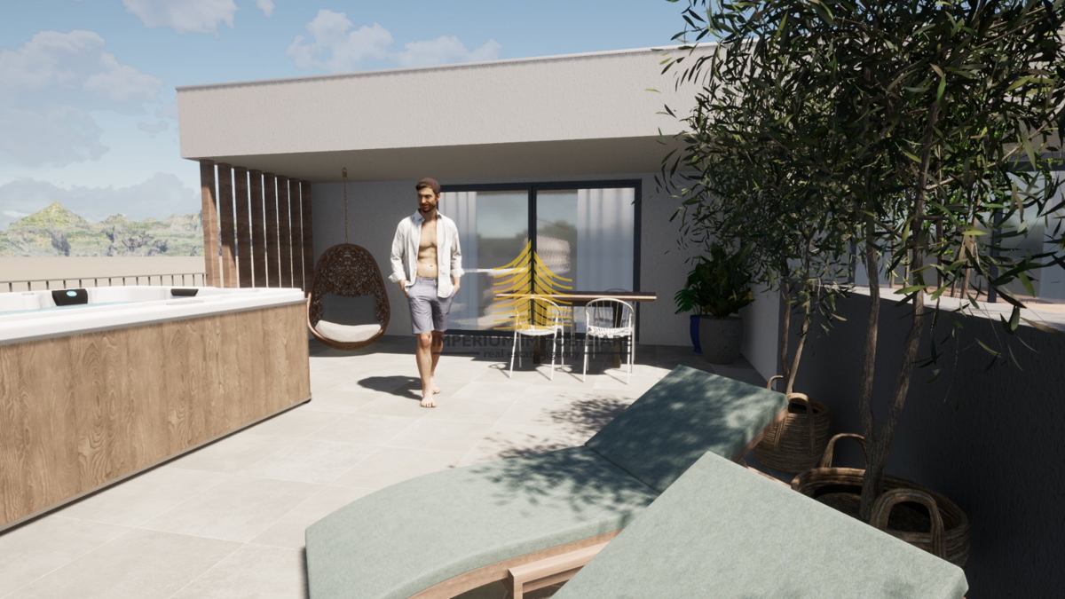 Stanovanje, prodaja, Vodice, 110 m², 2,5-sobno (2S+DB)