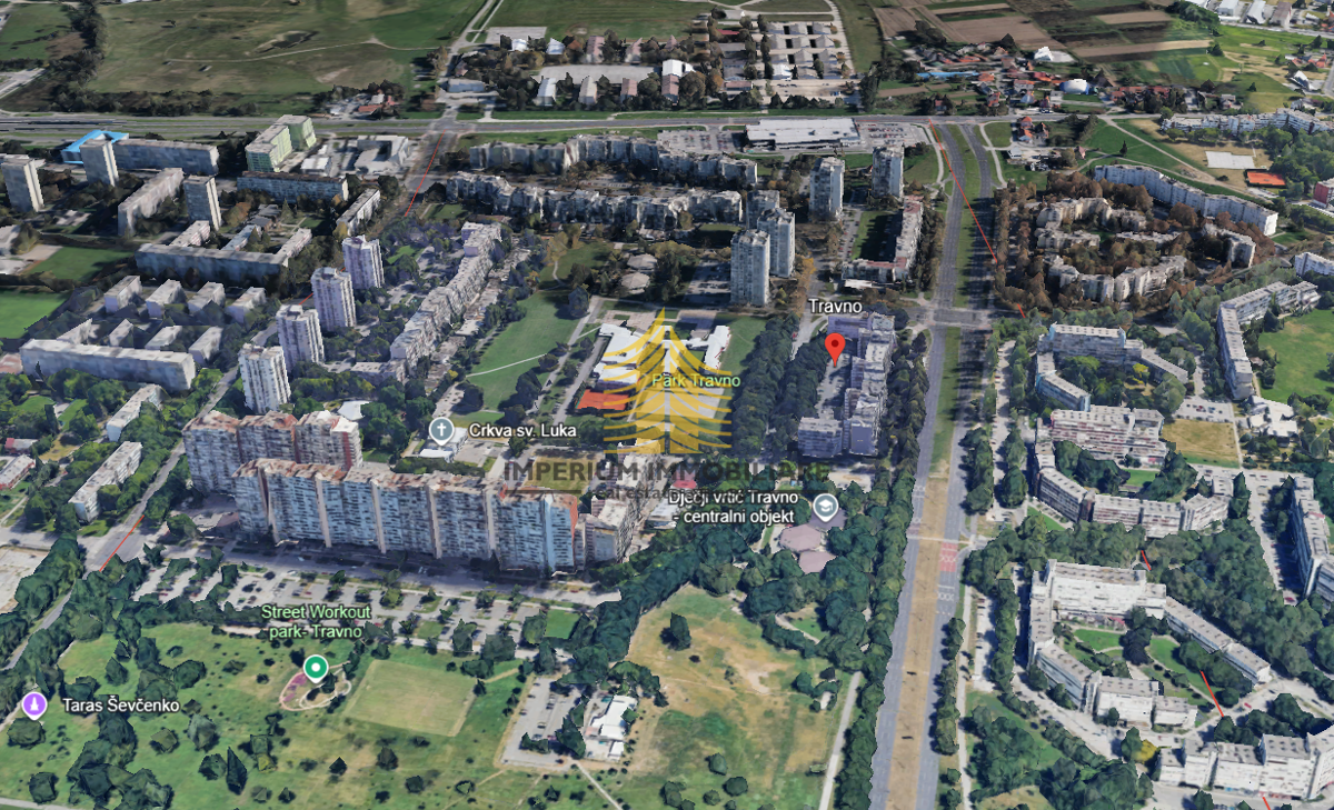 Stan, prodaja, Novi Zagreb - vzhod, Travno, 89 m2, 3-prostorski