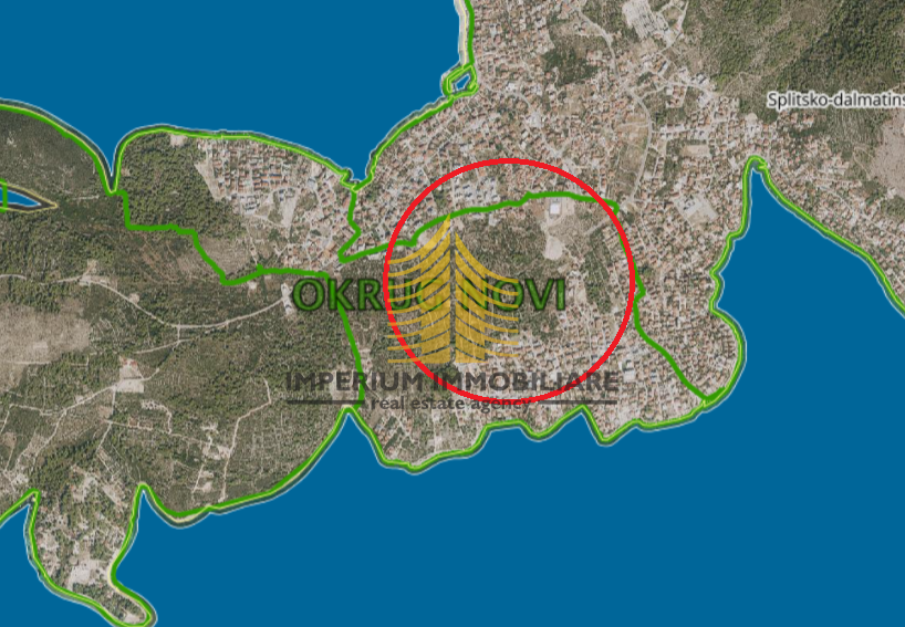 Zemljišče, Prodaja, Okrug, Okrug Gornji, 270 m2, Gradbeno zemljišče