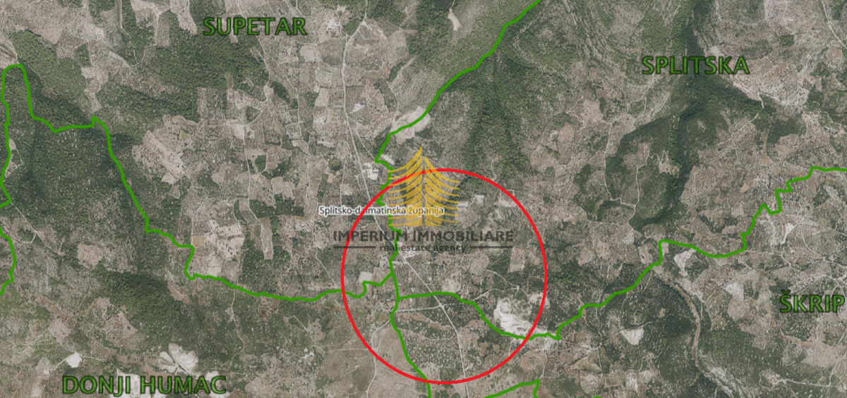 Zemljišče, prodaja, Supetar, 40.034 m2, kmetijska površina