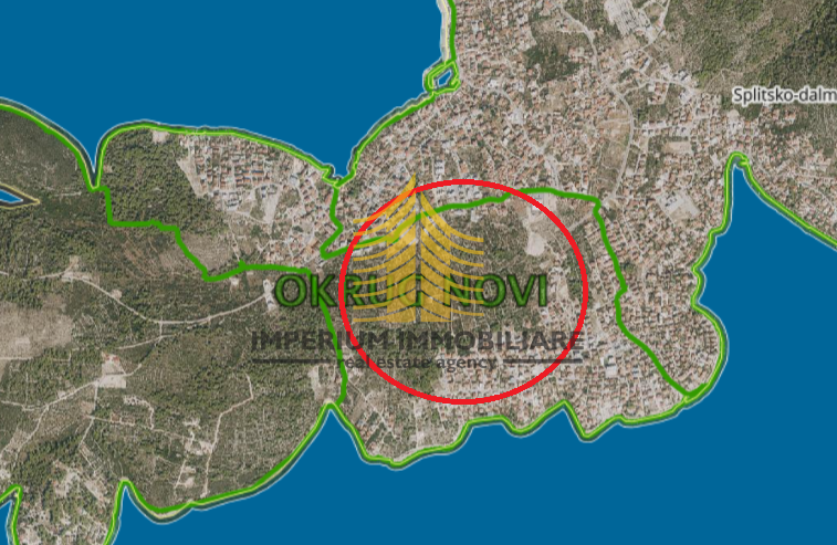 Zemljišče, prodaja, občina, Okrug Gornji, 627 m2, gradbeno zemljišče