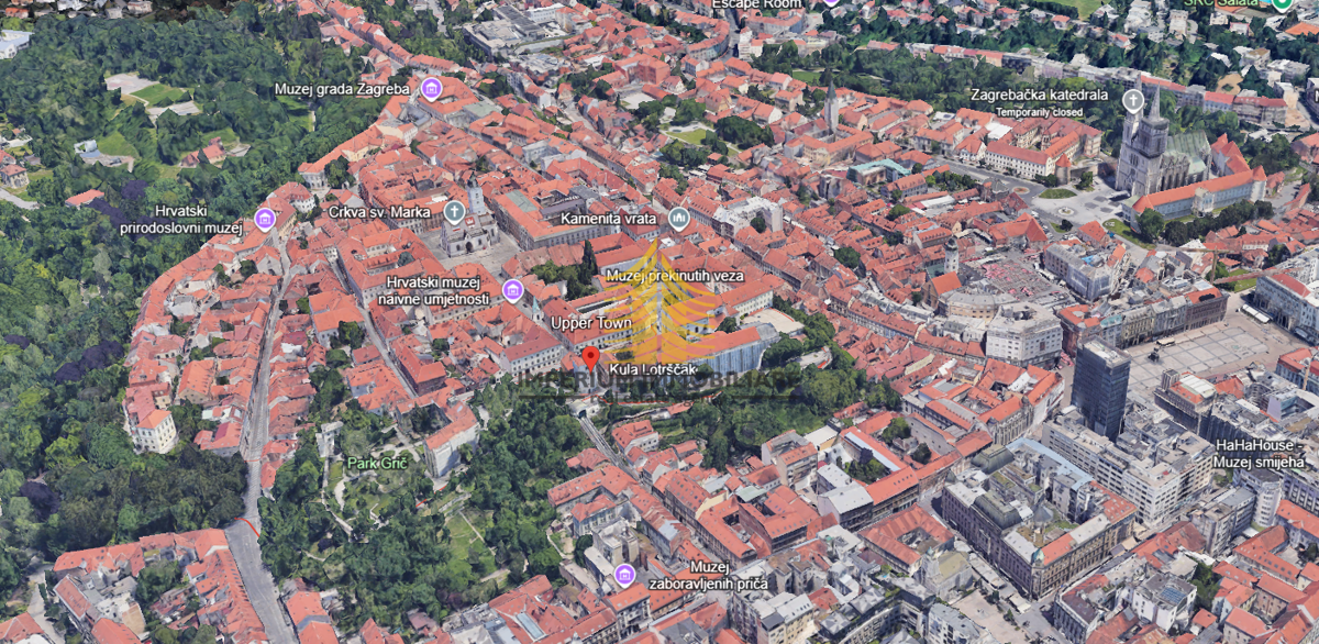 Stan, prodaja, Gornji trg - Medveščak, Gornji trg, 56 m2, dvoprostorsko stanovanje