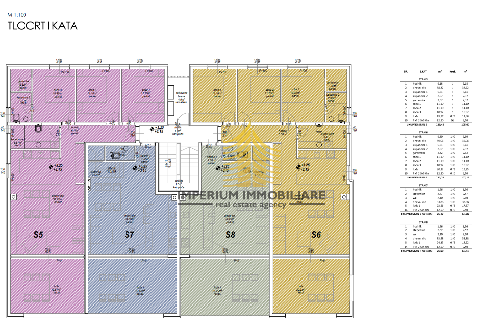 Stan, Prodaja, Privlaka, Privlaka, 105,6 m2, 3,5-prostorsko stanovanje (3P+DB)