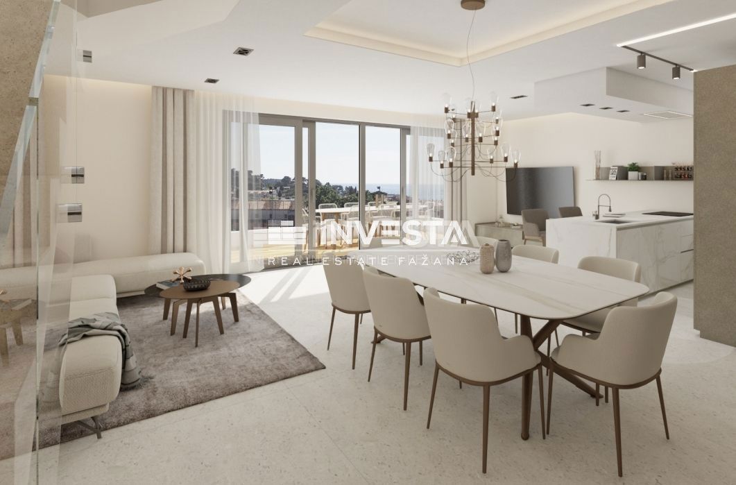 Rovinj, luksuzen duplex penthouse, 3SS+DB, top lokacija!