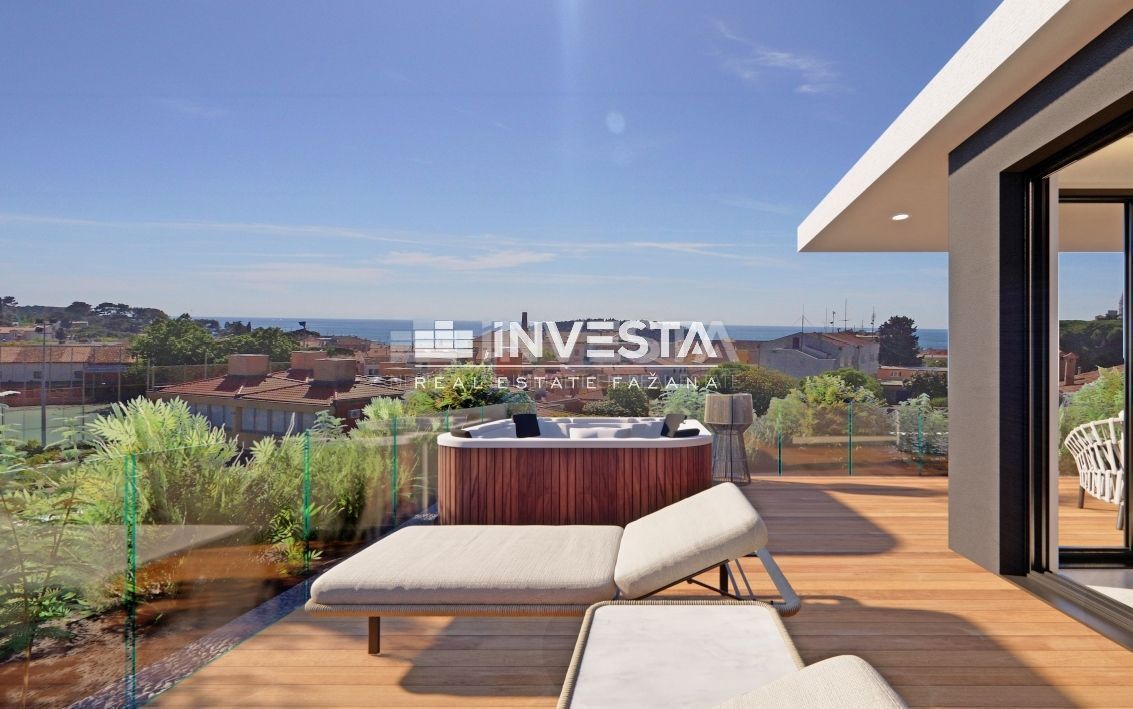 Rovinj, luksuzen duplex penthouse, 3SS+DB, top lokacija!