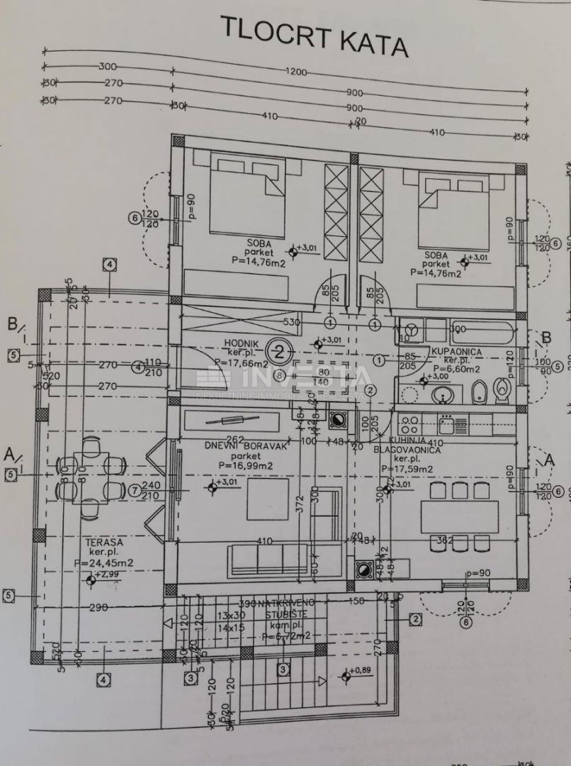 Ližnjan, prodaja stanovanja 150m² NOVOGRADNJA