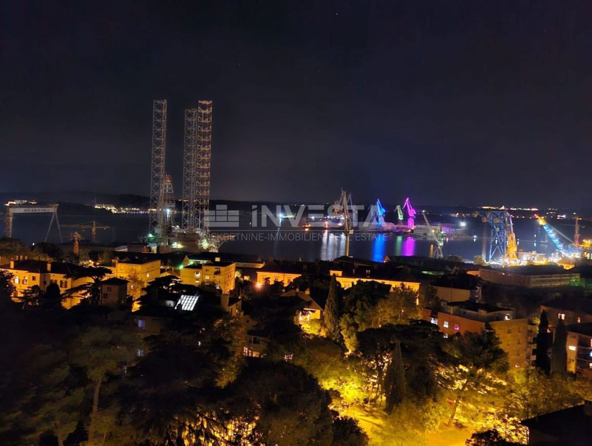 Pulj, Veruda, stanovanje s panoramskim pogledom na morje in mesto