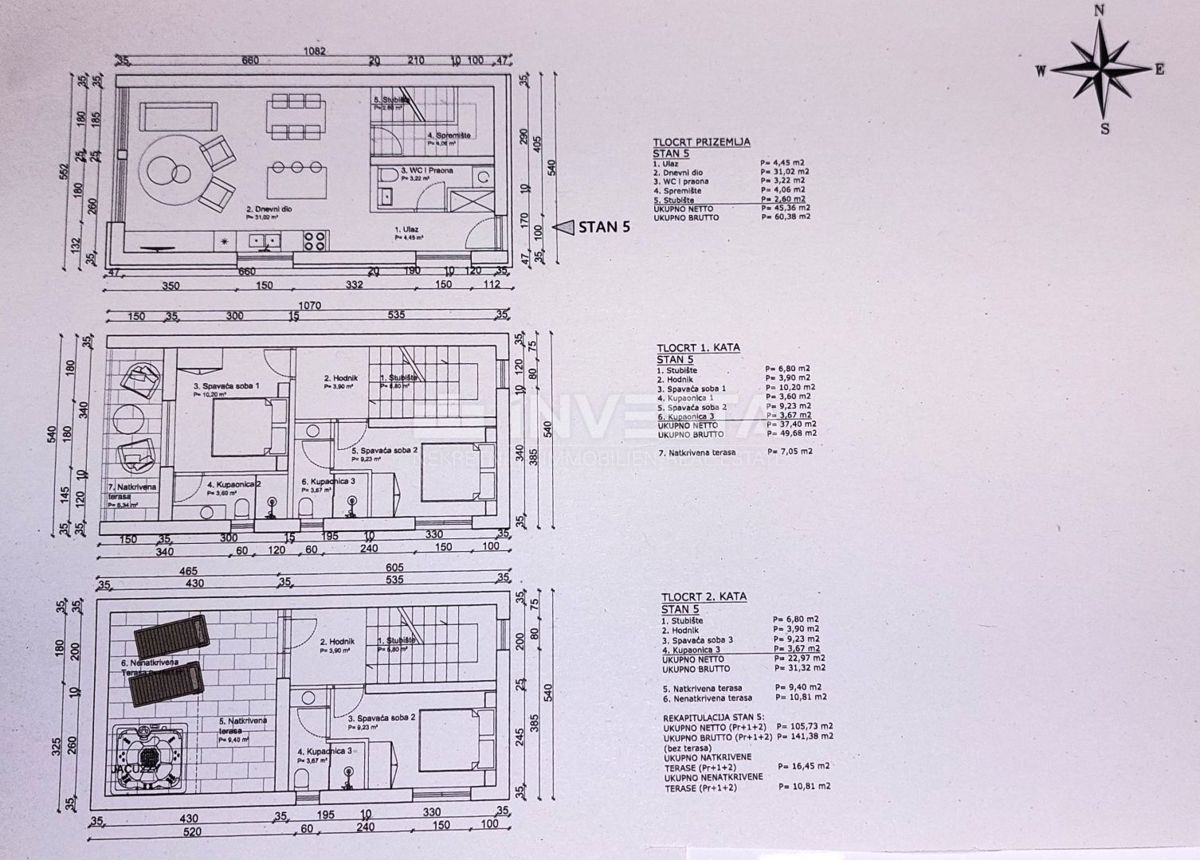 Hiša Poreč, 116,68m2