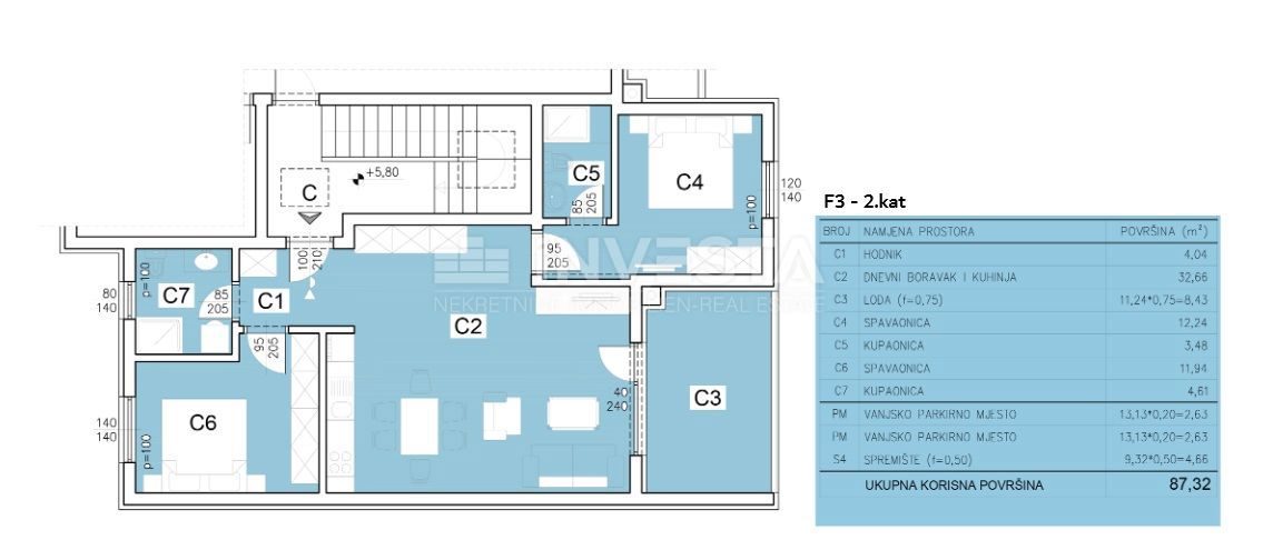 Šijana – privlačna stanovanja v gradnji, 2 spalnici, 2 parkirni mesti
