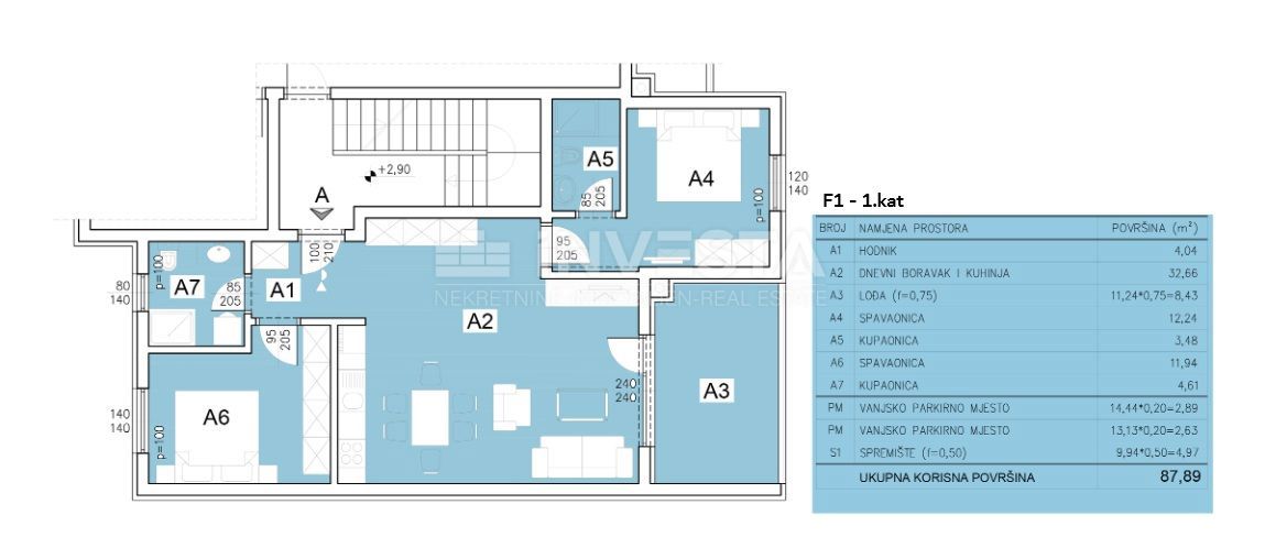 Šijana – privlačna stanovanja v gradnji, 2 spalnici, 2 parkirni mesti