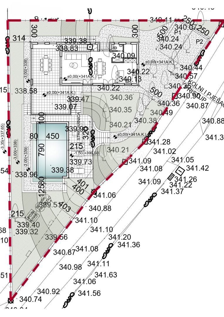 Hiša v gradnji - Hiša istrskega sloga s bazenom