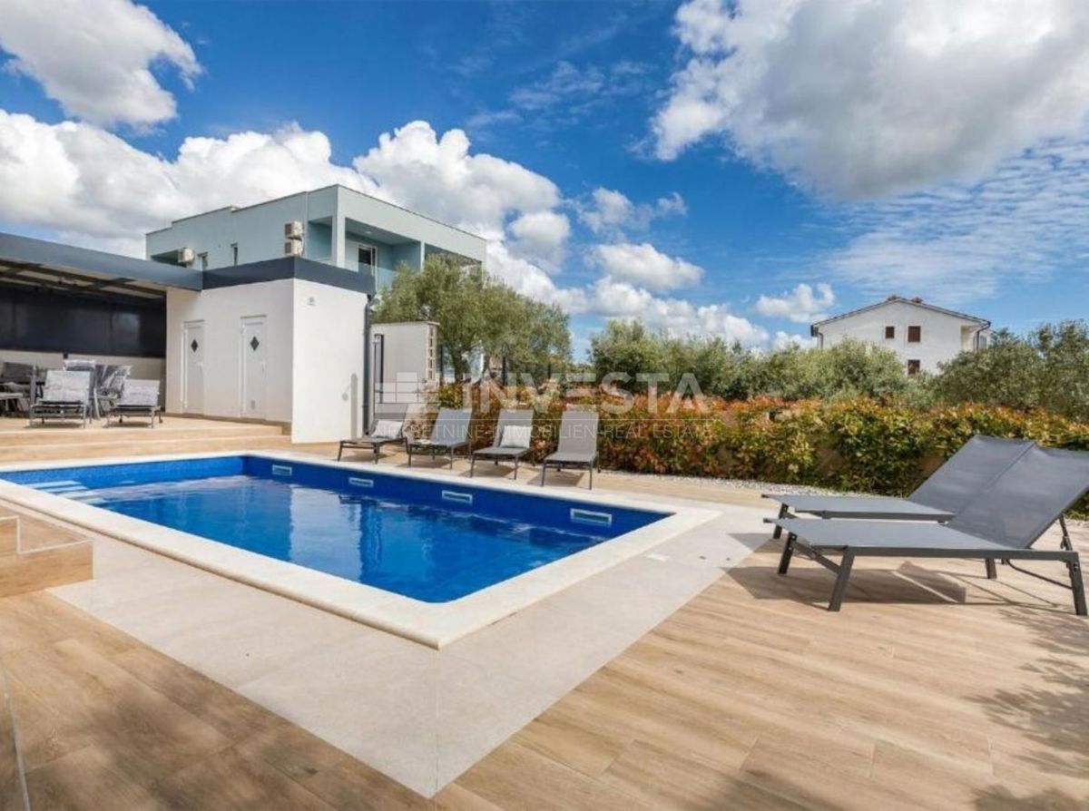 Fažana - Moderna vila 360m², pogled na morje in Brijuni