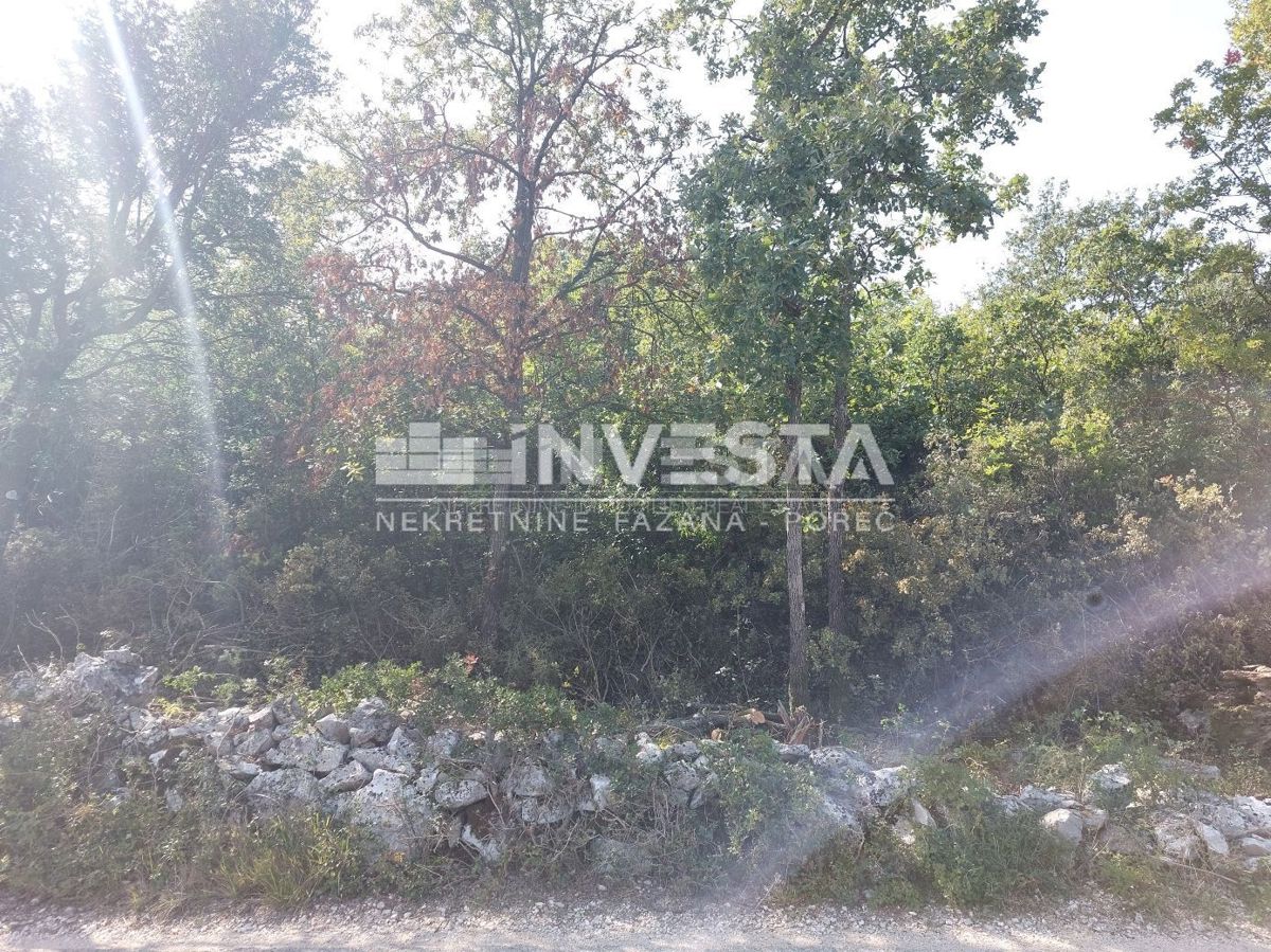 Okolica Labina, gradbeno zemljišče 4508 m2 s pogledom na morje