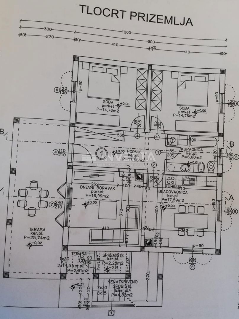 Ližnjan, prodaja stanovanja 110m² NOVOGRADNJA