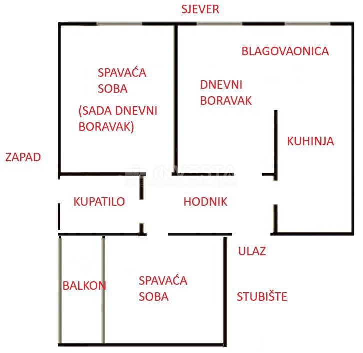 Pula, Veruda, stanovanje s teraso na odlični lokaciji