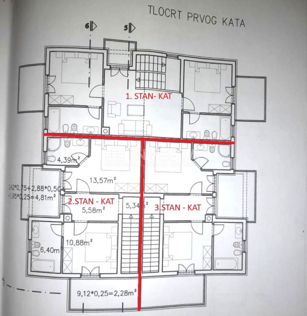 Barbariga, zemljišče s gradbenim dovoljenjem, pogled na morje