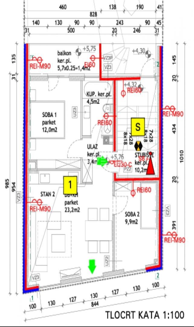 Pula center, popolnoma opremljena nova hiša z garažo