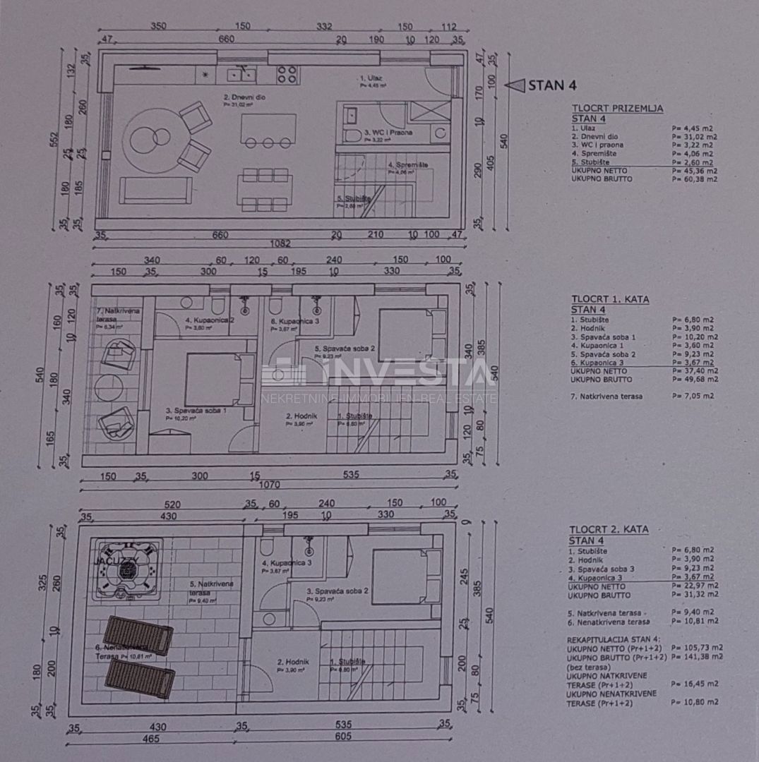 Hiša Poreč, 116,68m2