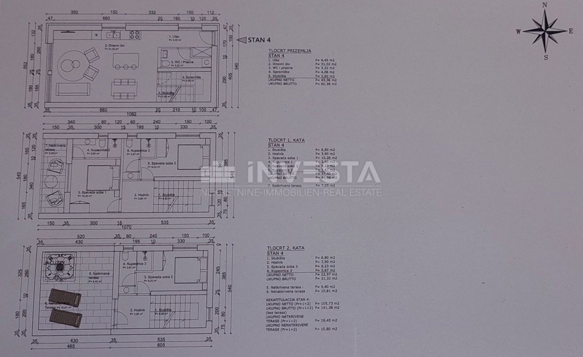 Hiša Poreč, 116,68m2