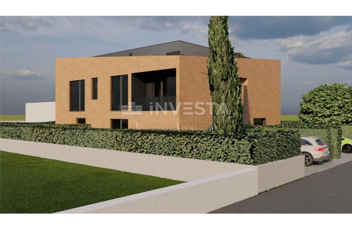 Poreč, stanovanje v novogradnji z vrtom