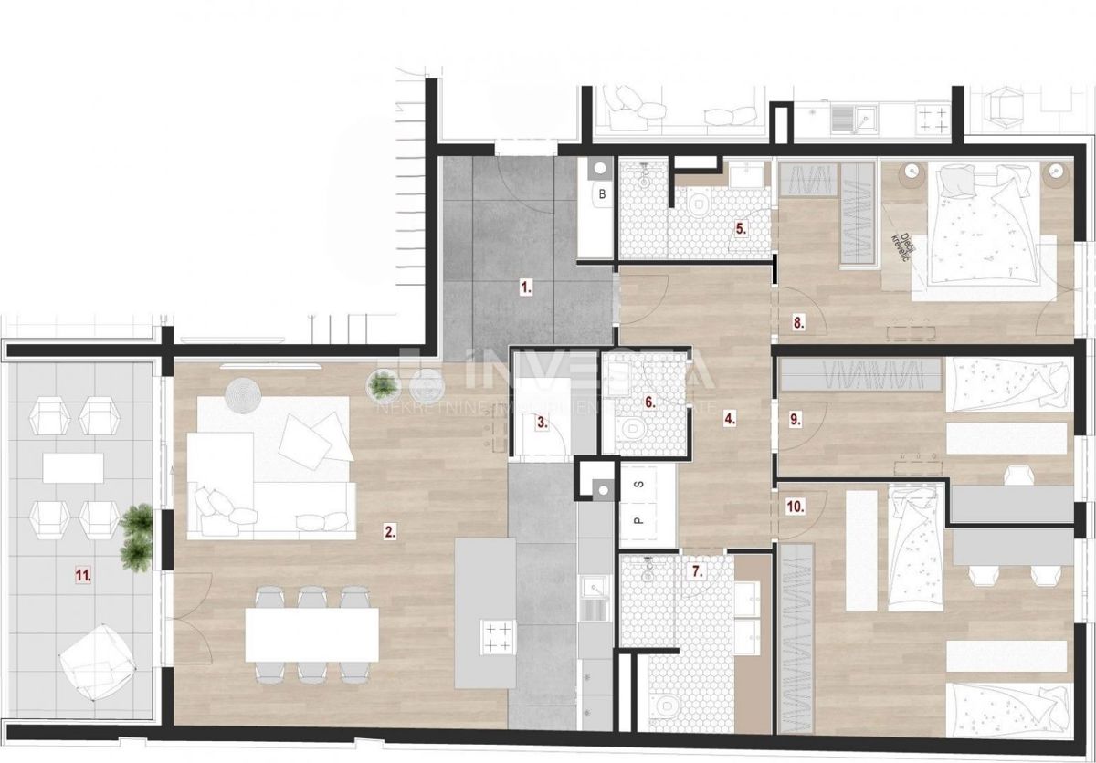 Center Pule, SMART HOME stanovanje s parkiriščem