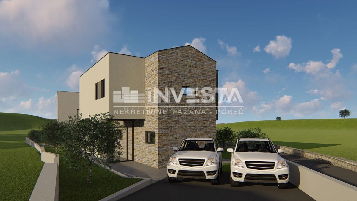 Istra, Marčana, vila z bazenom, 141 m2, 2km od morja, NOVOGRADNJA