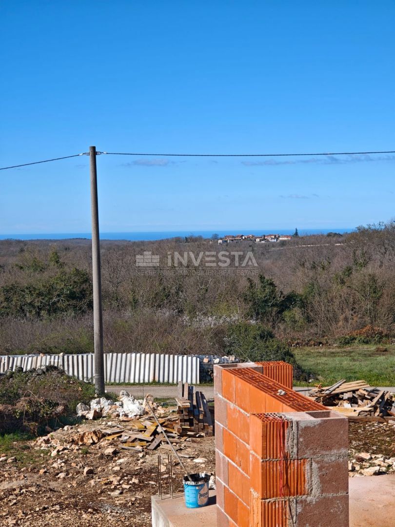 Vila s bazenom - pogled na morje