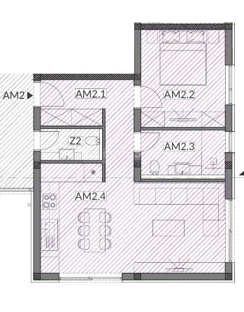 Stanovanje Banjole, Medulin, 66,92m2