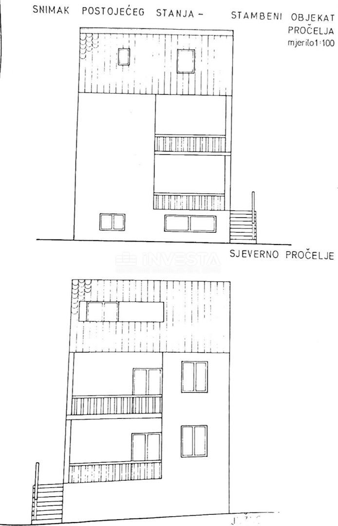 Hrvaška, Istra, Medulin center, kakovostna apartmajska hiša 510 m², blizu morja
