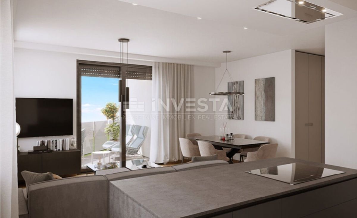 Center Pule, SMART HOME stanovanje 96m², parkirišče