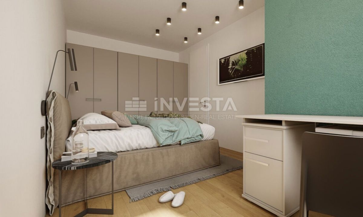 Center Pule, SMART HOME stanovanje 96m², parkirišče