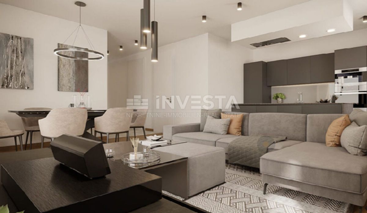 Center Pule, SMART HOME stanovanje 96m², parkirišče