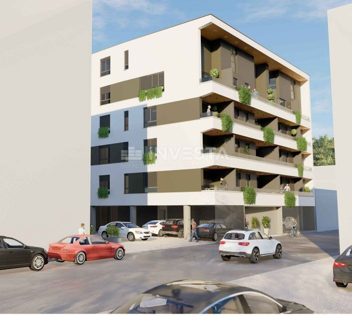 Pula, Center, dupleks stanovanje v 4. nadstropju 138,80 m2, 3s+db, novogradnja