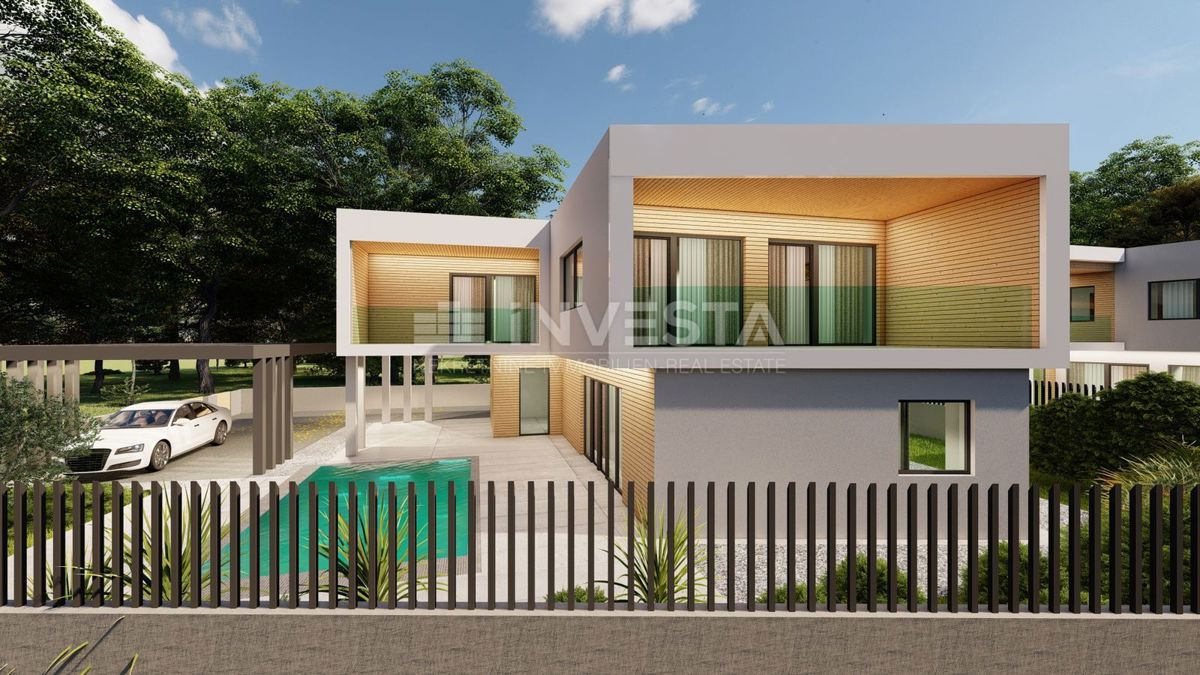 Gradbena parcela z dovoljenjem in plačanimi komunalnimi prispevki – 100 m od morja