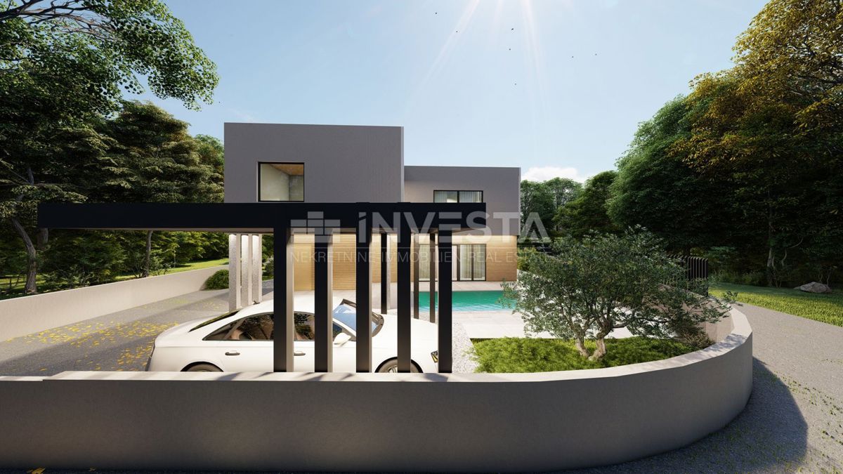 Gradbena parcela z dovoljenjem in plačanimi komunalnimi prispevki – 100 m od morja