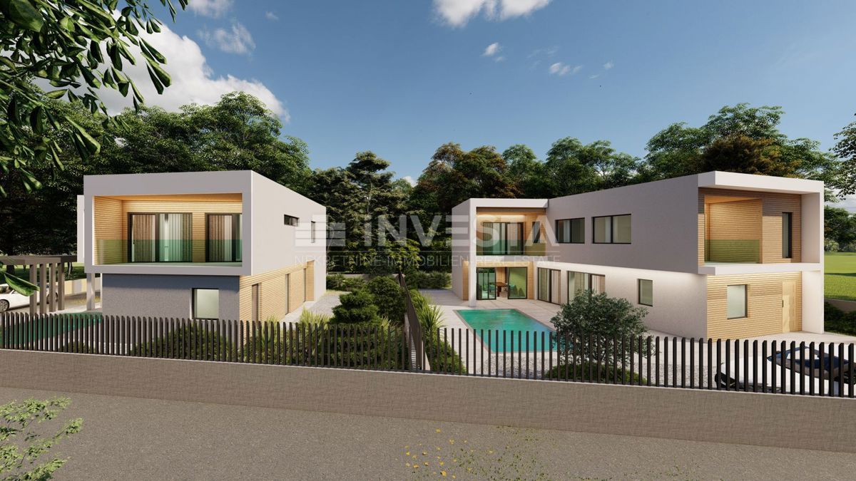 Gradbena parcela z dovoljenjem in plačanimi komunalnimi prispevki – 100 m od morja