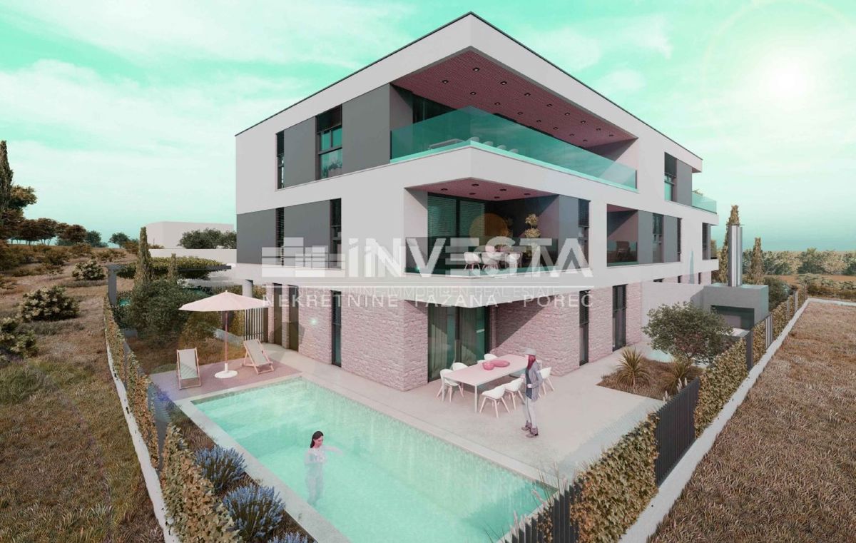 Pula Šijana, penthouse, 2. nadstropje, nova gradnja, 2 garaži