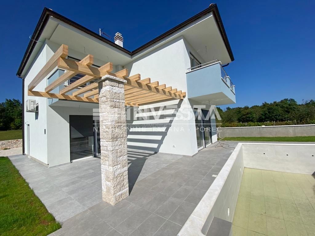 Območje Svetvinčenta, moderna počitniška hiša s 3 spalnicami, novogradnja
