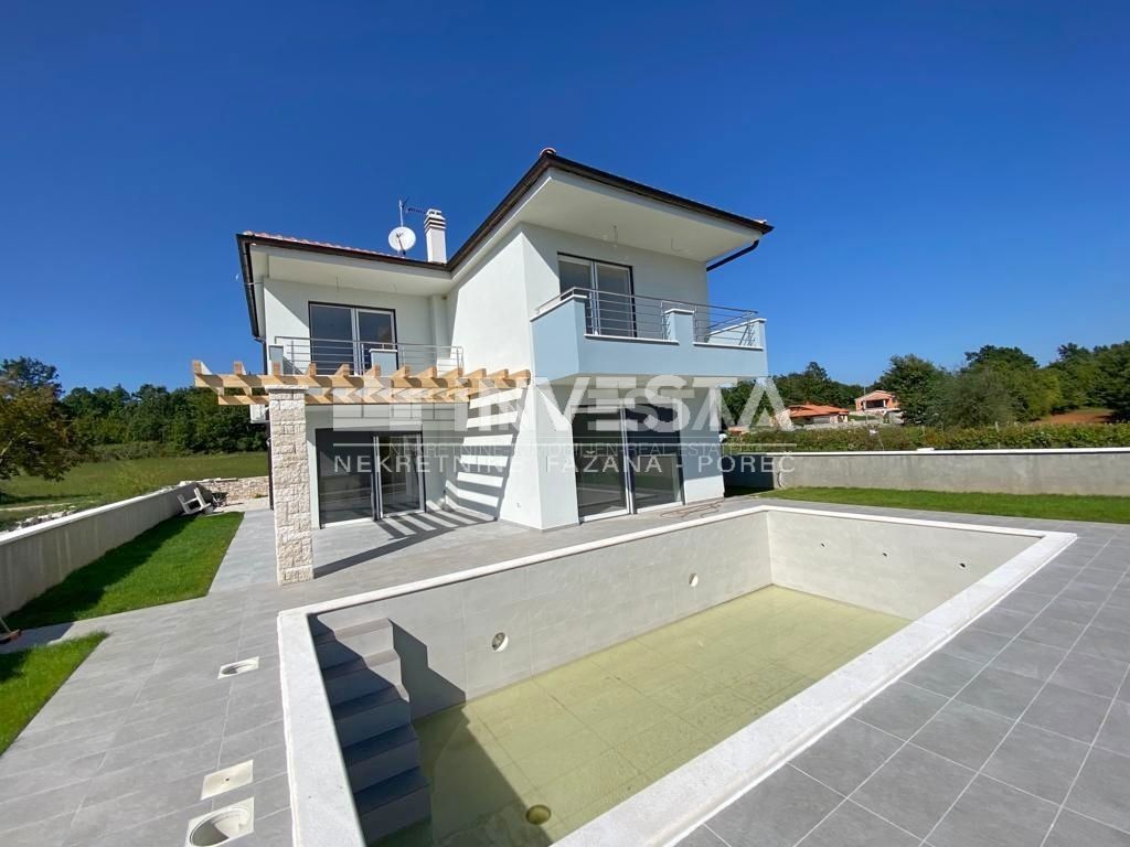 Območje Svetvinčenta, moderna počitniška hiša s 3 spalnicami, novogradnja